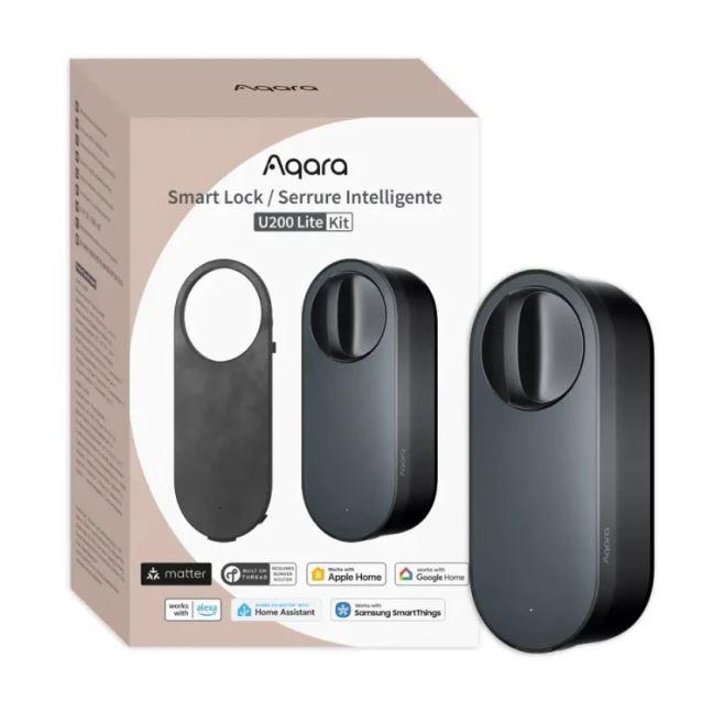 SMART HOME LOCK U200 LITE KIT/BLACK EL-D03D-B AQARA