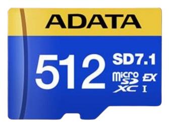 MEMORY MICRO SDXC 512GB SD7.1/UD512GEX3L1-C ADATA
