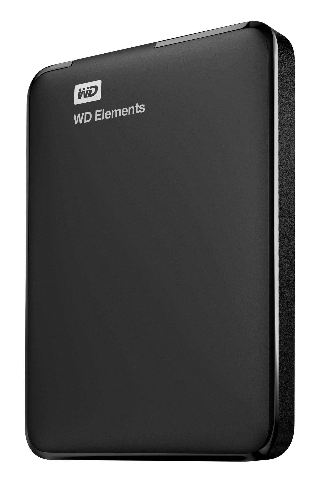 External HDD|WESTERN DIGITAL|Elements Portable|4TB|USB 3.0|Colour Black|WDBU6Y0040BBK-WESN