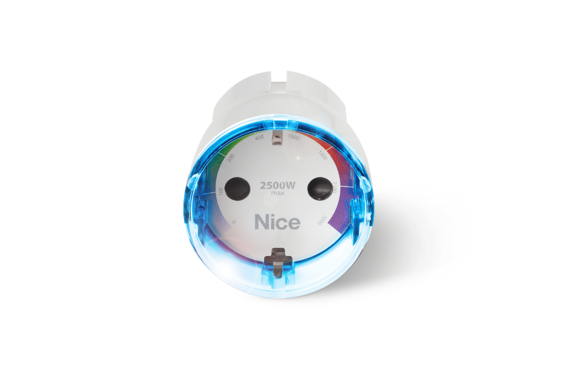 Fibaro Nice Connected Plug with Energy Metering Z-Wave 2500W - Plug-Control F 868.4 MHz