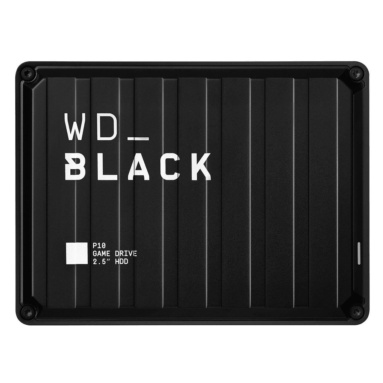 External HDD|WESTERN DIGITAL|P10 Game Drive|5TB|USB 3.2|Colour Black|WDBA3A0050BBK-WESN