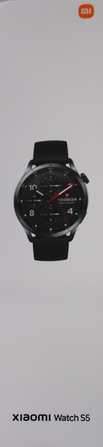 SALE OUT. Xiaomi Watch S5 46mm, Black - SALE OUT. SALE OUT. - Watch S5 46mm - Smart watch - AMOLED - 1.48” - Waterproof - Black - UNPACKED