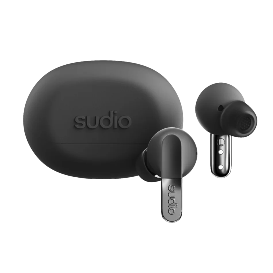 Sudio Earbuds - N3 Pro - Bluetooth - In-ear - Microphone - Titanium Black - Noise canceling
