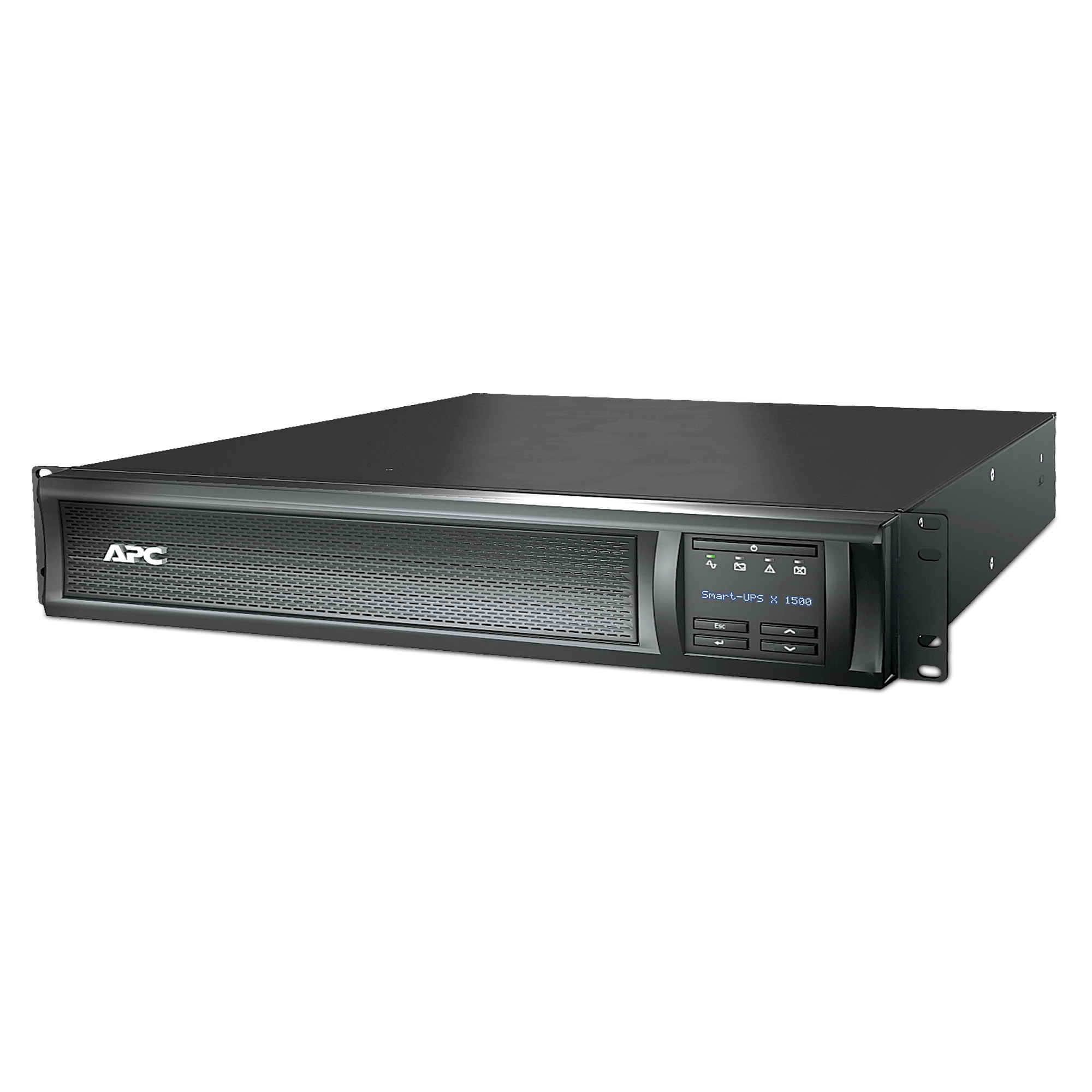 APC Smart-UPS X, LINE Interactive, 1500VA, Rack/tower convertible 2U, 230V, 8x C13 IEC, NMC, Extended runtime, Black - Schneider Electric