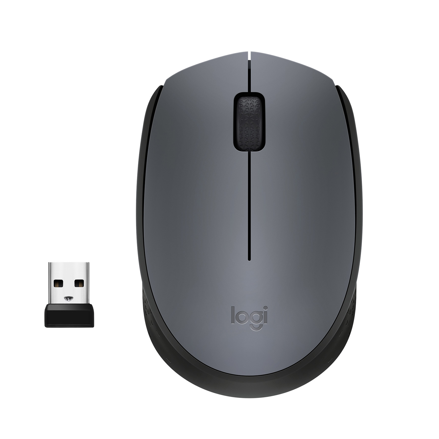 Logitech - M170 - Wireless Mouse - Black, Grey