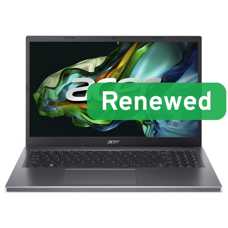 Acer Renewed Grade A - Aspire A515-48M-R6L6 - 15.6 " - 7330U - 8 GB - SSD - 256 GB - AMD Radeon Graphics - Windows 11 Home - Keyboard language US