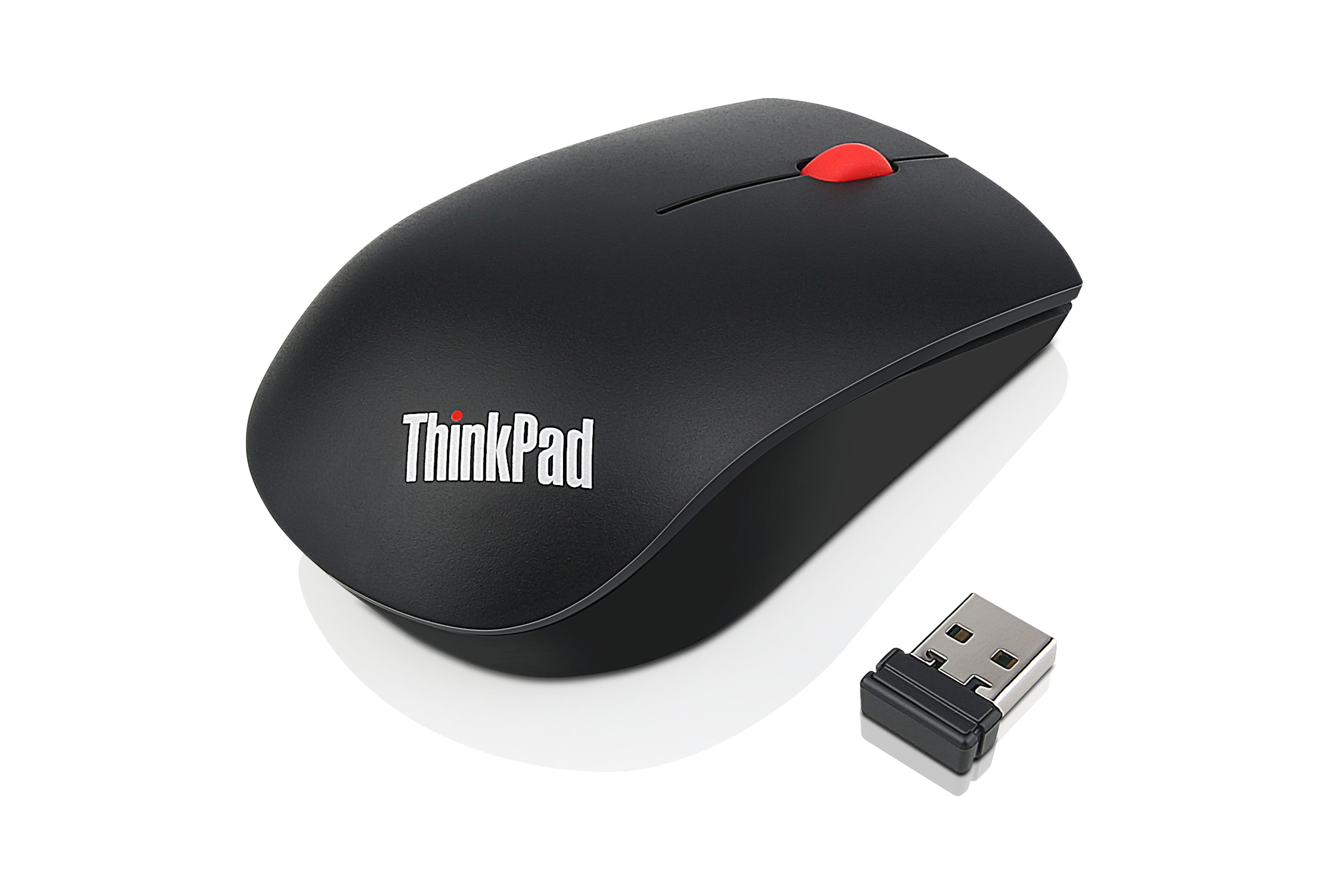 Lenovo - ThinkPad Essential  Mouse - Wireless - Optical - Black