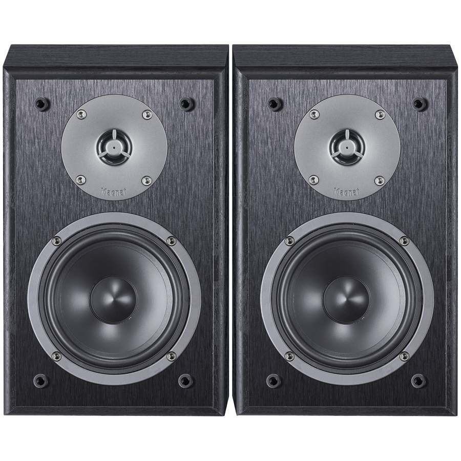 Magnat Monitor S10 B Bookshelf Speakers, Black, Pair