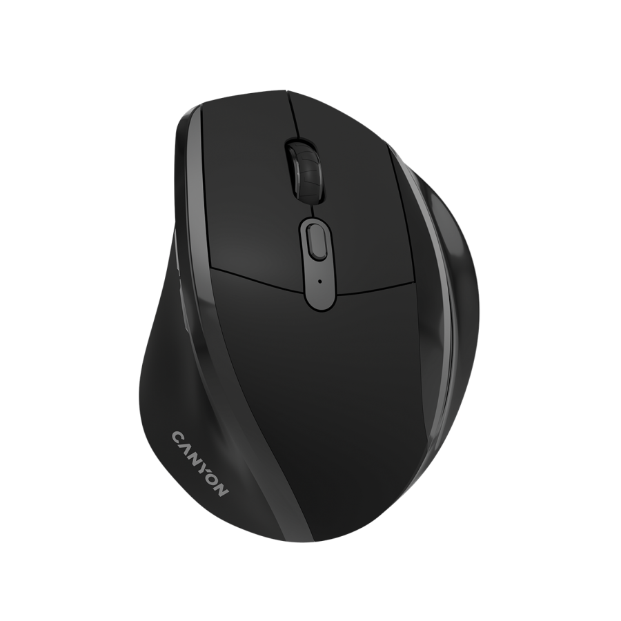 CANYON mouse OnClick 17 Ergonomic 6 buttons 1600DPI Wireless Black