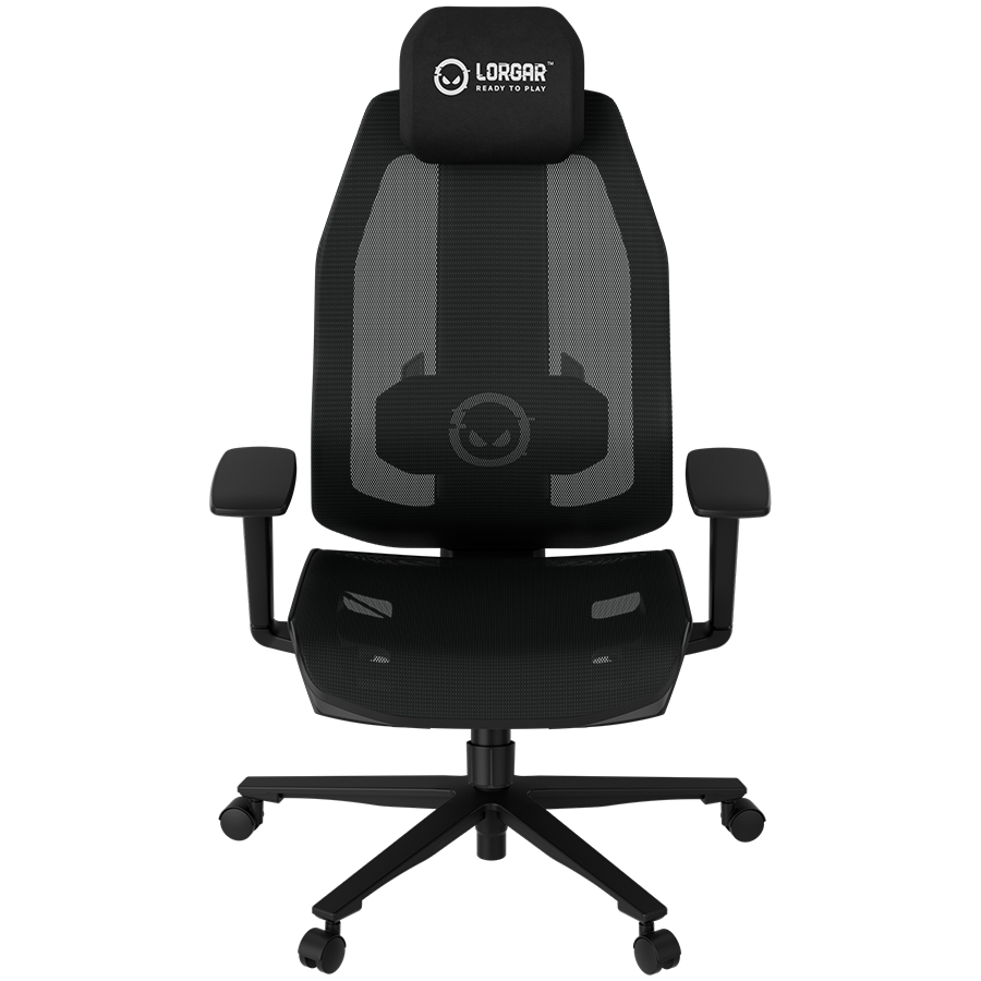 LORGAR CHP51 Mesh Gaming Chair Pro Multi-adjastable Black/White