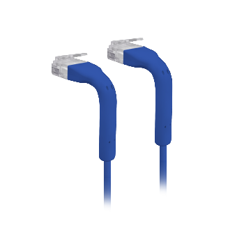 Ubiquiti UniFi Patch Cable U-Cable-Patch-2M-RJ45-BL Ultra-thin patch cable with bendable boots designed for installation flexibility, 3 mm outer diameter, 2m, Blue