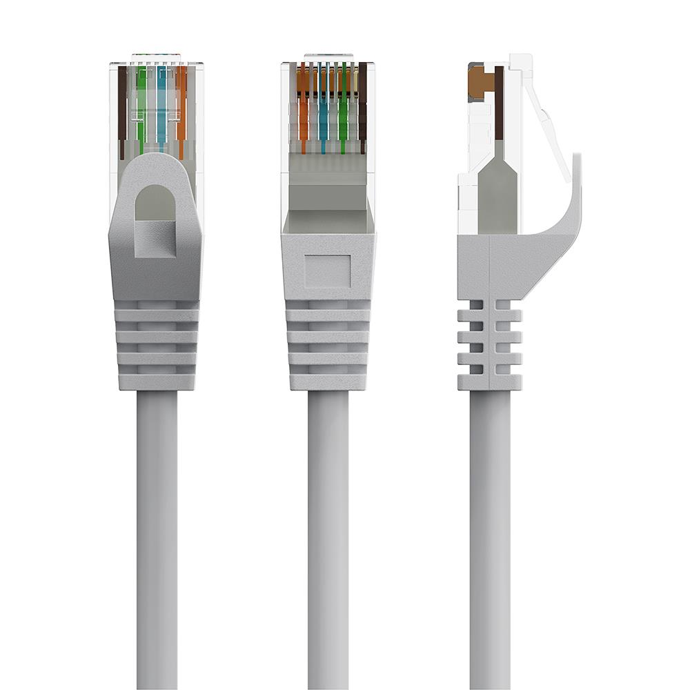 PATCH CABLE CAT6 UTP 0.5M/GREY PP6U-0.5M GEMBIRD