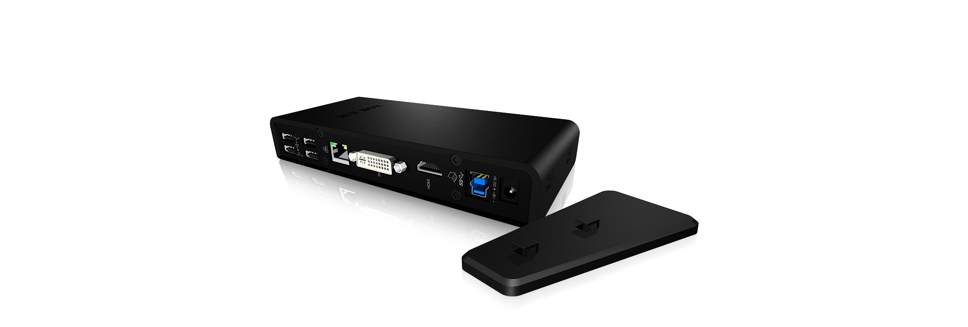Raidsonic - ICY BOX - IB-DK2241AC Multi Docking Station - USB-A  Dock - Warranty 12 month(s)