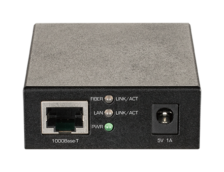 D-Link - 1000BaseT to SFP Standalone Media Converter - DMC-G01LC - Gigabit SFP port - 10/100/1000 Mbps port