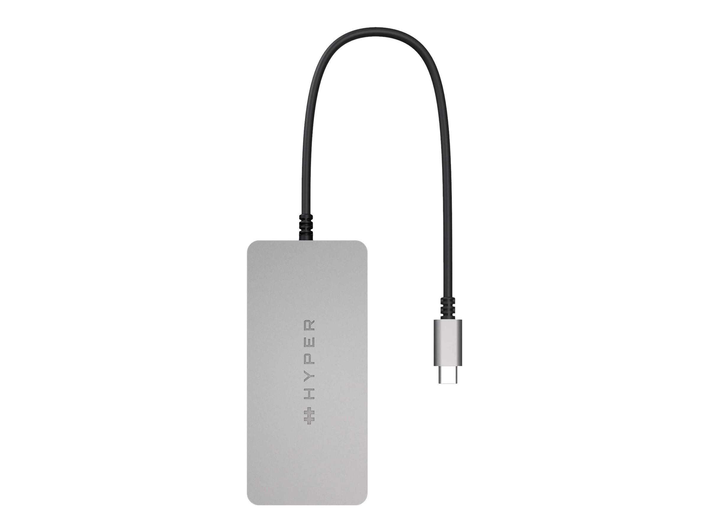 Hyper - HyperDrive WWCB 5-in-1 Hub - Ethernet LAN (RJ-45) ports 1 - HDMI ports quantity 1