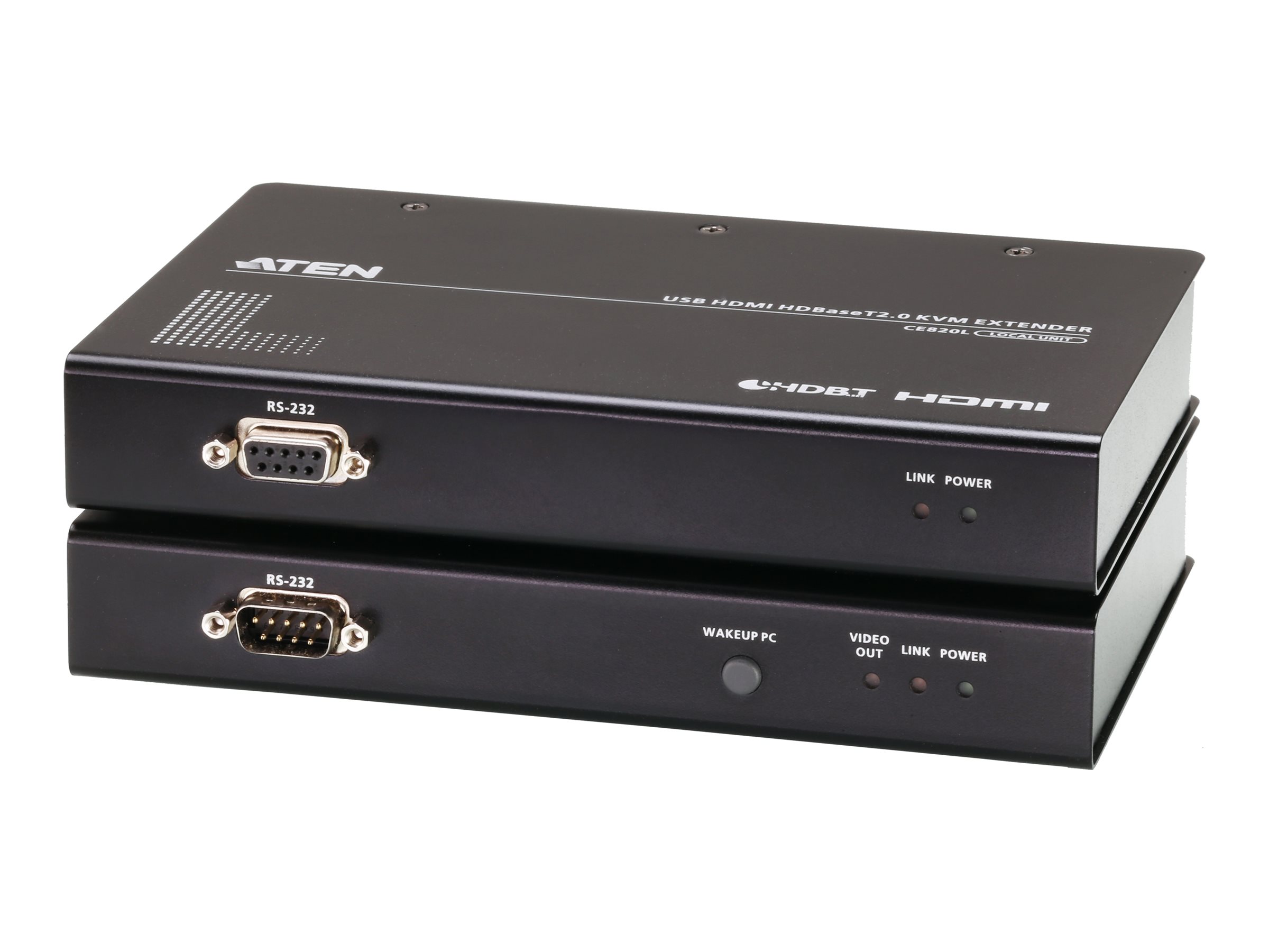 Aten - USB HDMI HDBaseT2.0 KVM Extender w/o Ethernet port version - CE820
