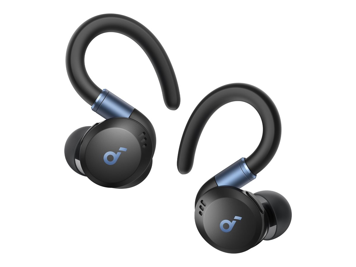 Anker Soundcore - Wireless Earbuds - Sport X20 Earhook - Bluetooth - In-Ear - Microphone - Black