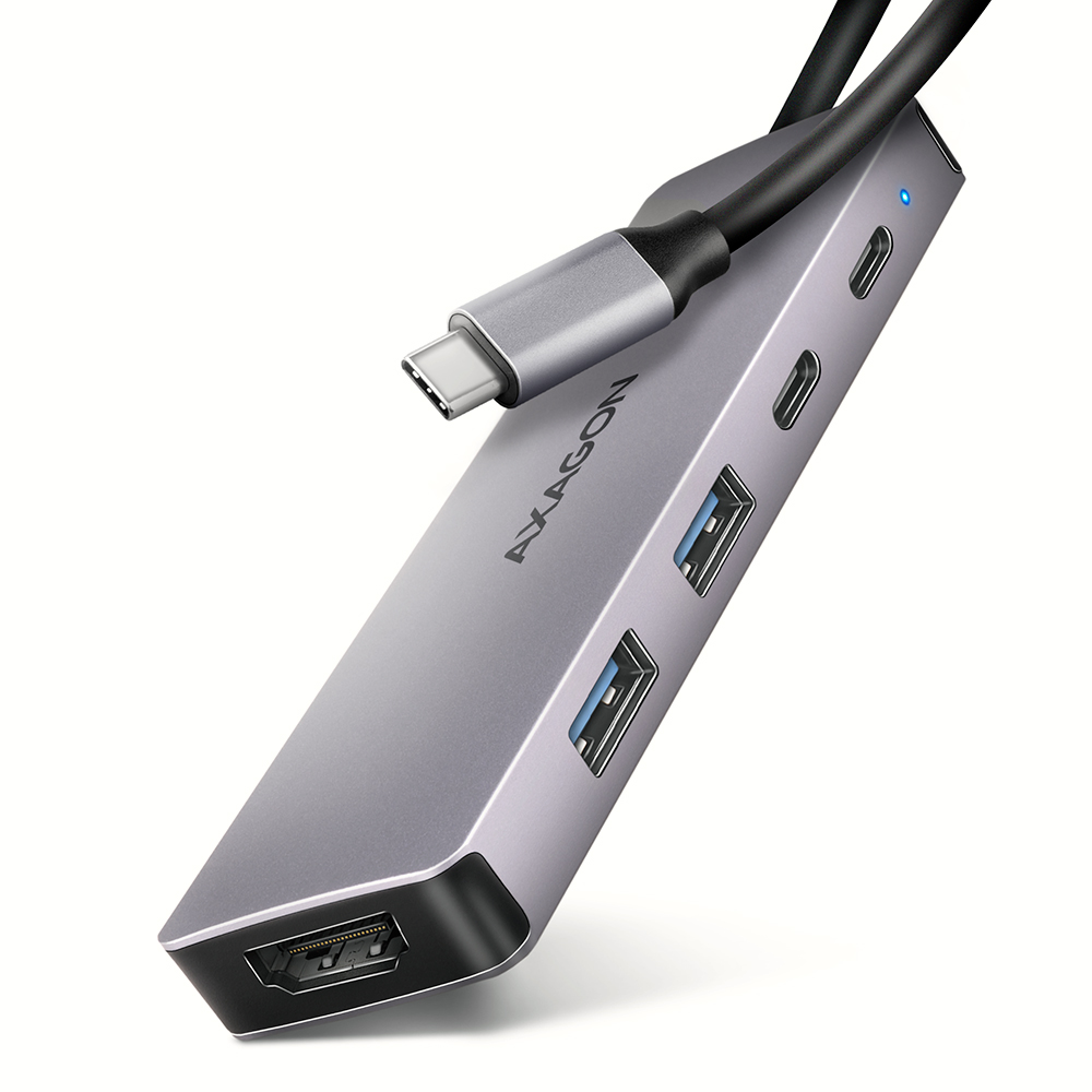 AXAGON USB-C 5Gbps 5in1 Hub - HMC-5H60