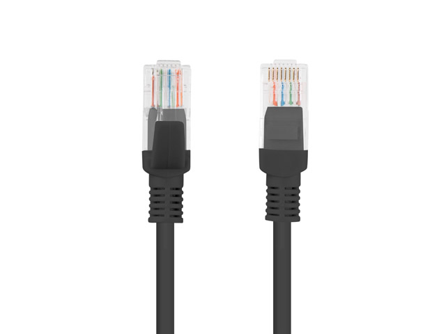 Lanberg - Patchcord CAT.5E UTP Fluke Passed - PCU5-10CC-2000-BK - 20 m