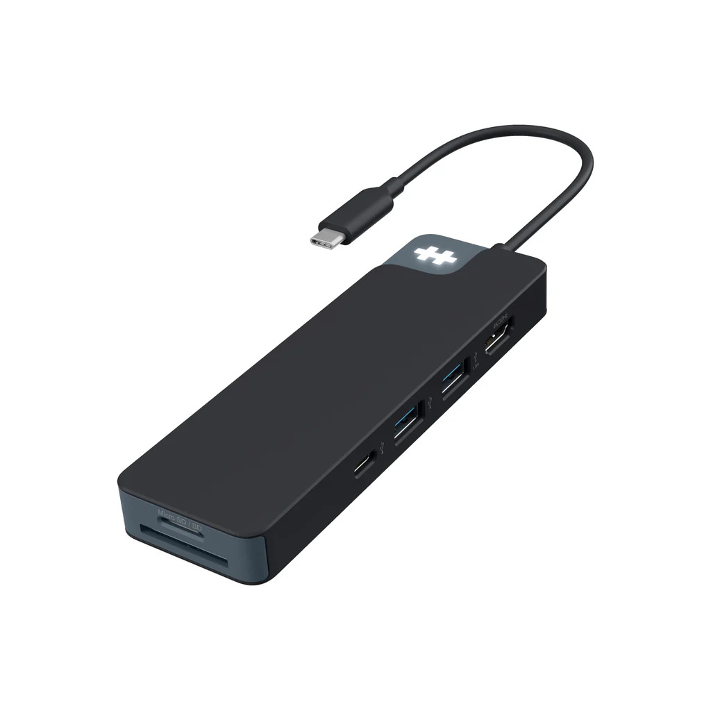 Hyper HyperDrive Flex 8 Port USB-C Hub, Black - HD4102BKGL - HDMI ports quantity 1