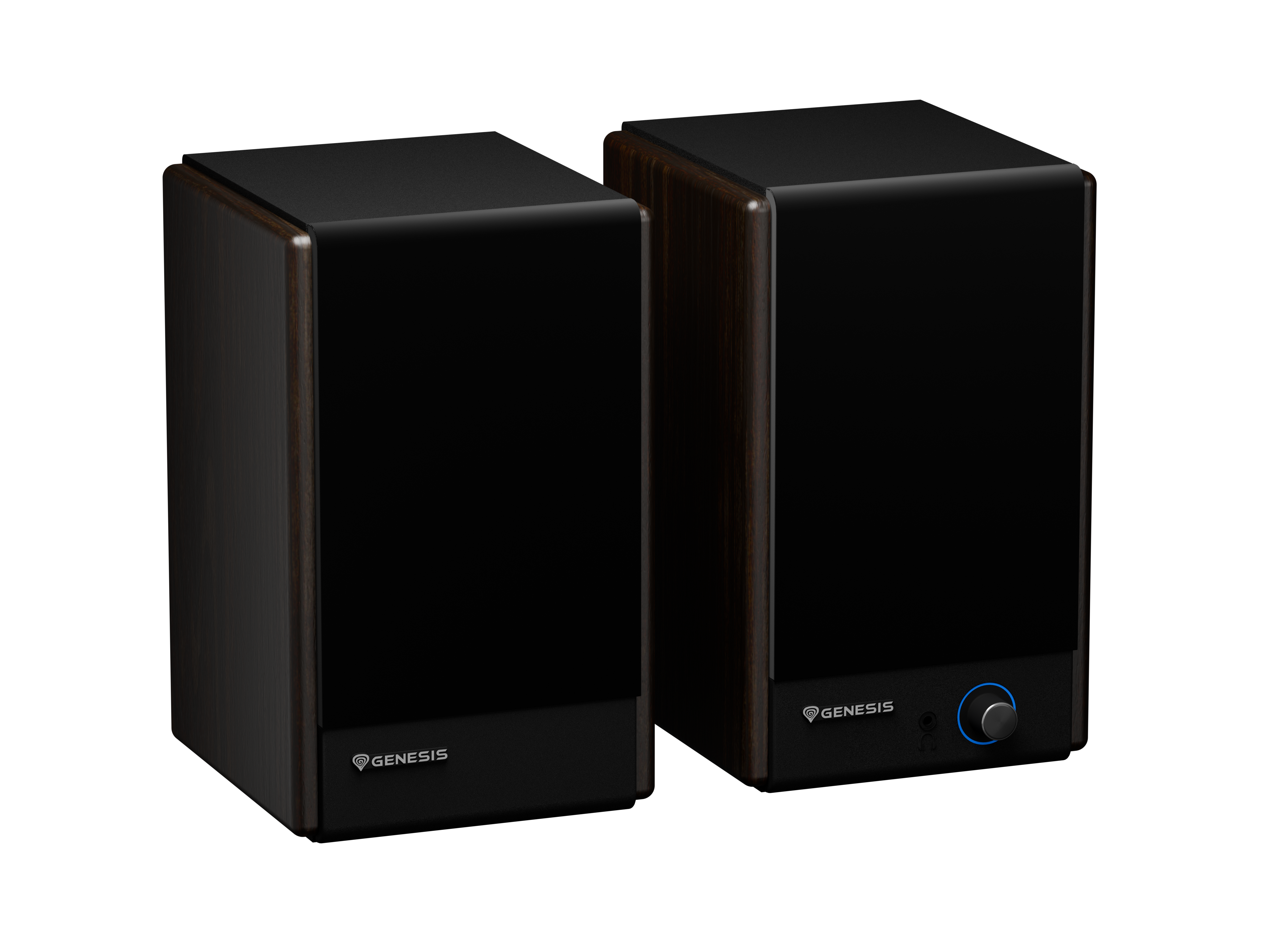 Genesis 2.0 Speakers - Arsen 402BT - 60 W - Bluetooth - Wireless connection - Brown