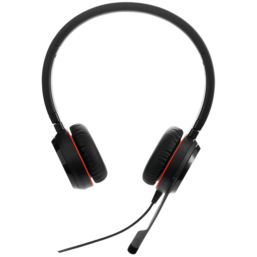 JABRA Evolve 20, Stereo MS, USB C/A adapter