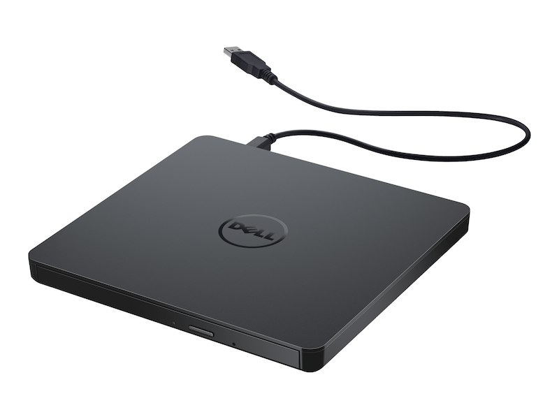 Dell - DW316 - Interface USB 2.0 - External DVD±RW (±R DL) / DVD-RAM drive - CD read speed 24 x - CD write speed 24 x - Black