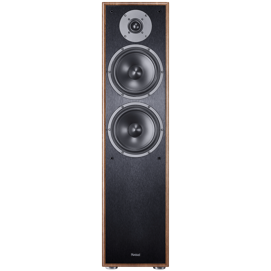 Magnat Monitor S80 ATM Floorstanding Speaker with Dolby Atmos, Walnut, Single