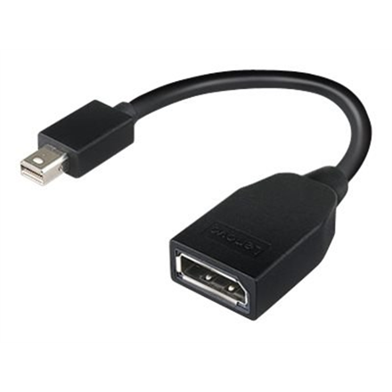 Lenovo - Mini-DisplayPort to DisplayPort Adapter - Mini-DisplayPort - DisplayPort