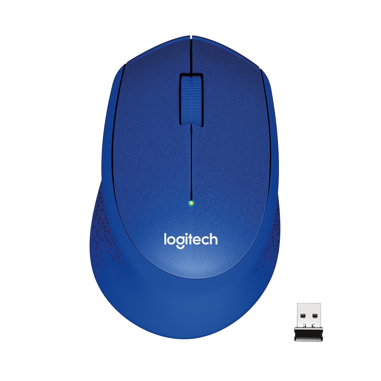 MOUSE USB OPTICAL WRL M330/SILENT BL 910-004910 LOGITECH