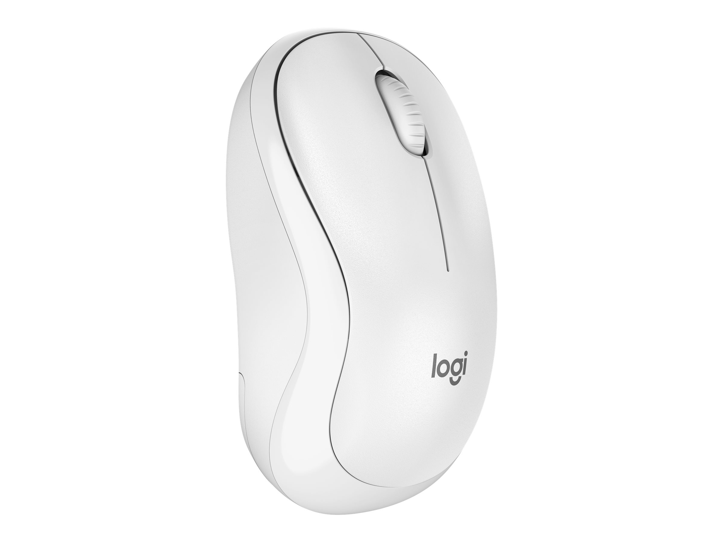 Logitech Silent Mouse - M240 - Wireless - Bluetooth - White