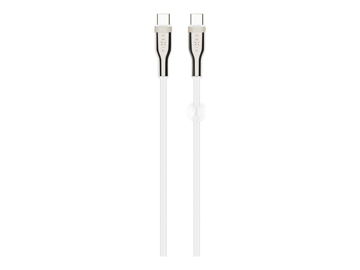 Fixed - Braided Cable, 100W - FIXDB-CC12-WH - White