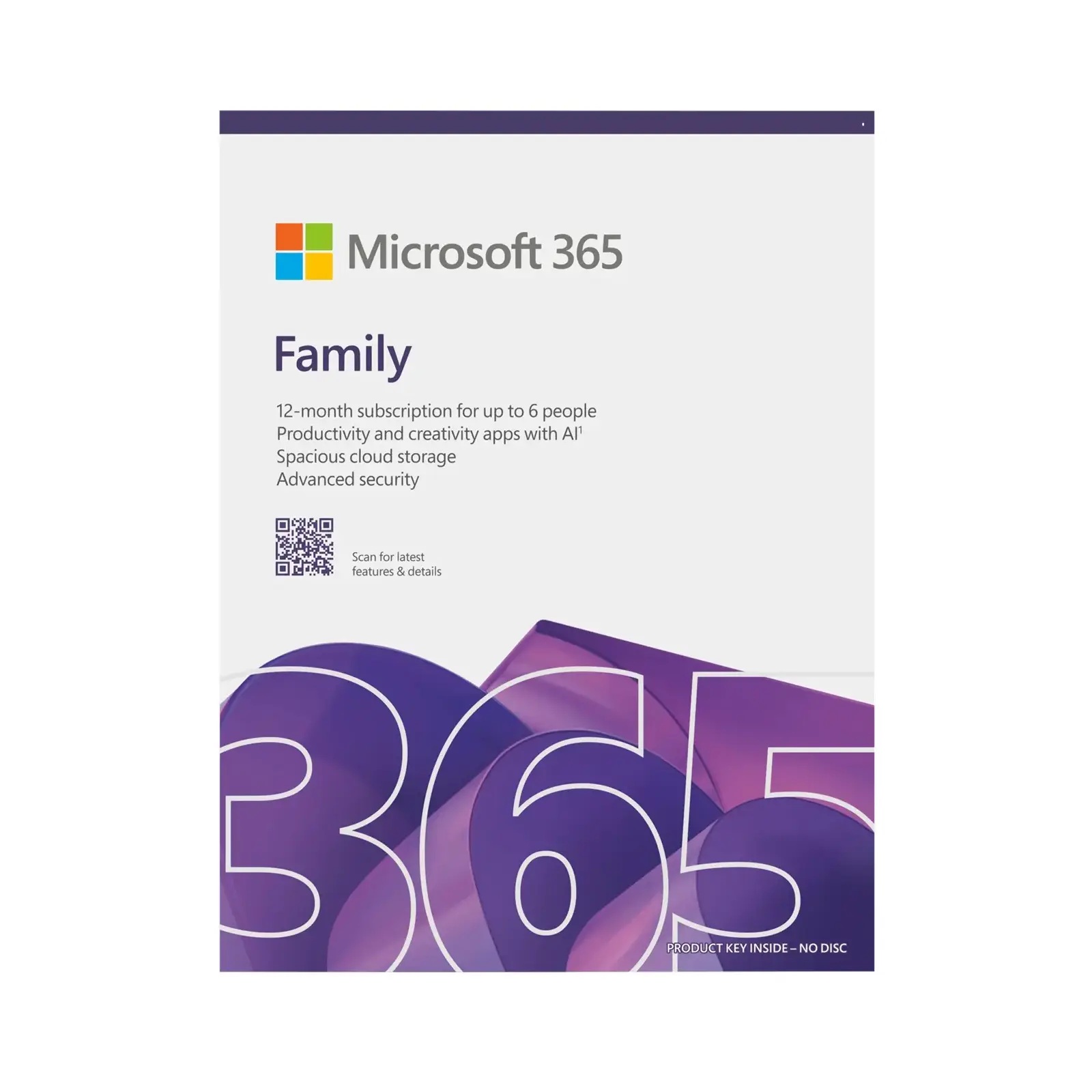 Microsoft M365 Family - EP2-32335 - License term 1 year(s) - English - EuroZone