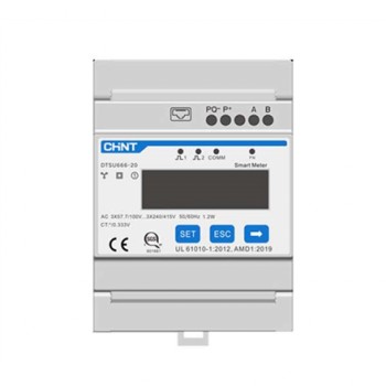 SUNGROW - SEM DTSU666-20 250A Three Phase Smart Meter indirect measurement (needs CT‘s) - UT000138
