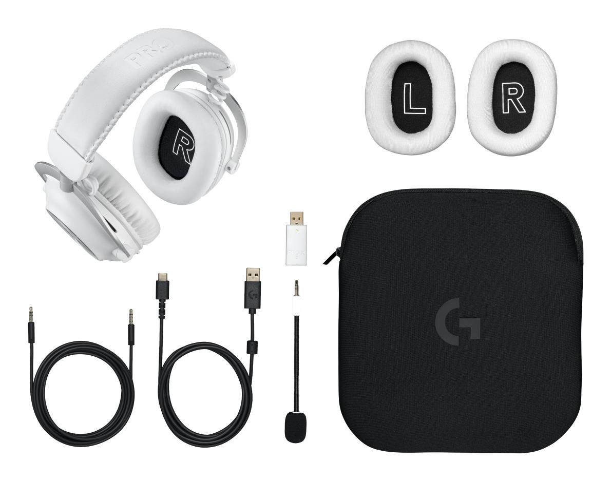 HEADSET G PRO X 2 GAMING/WHITE 981-001269 LOGITECH