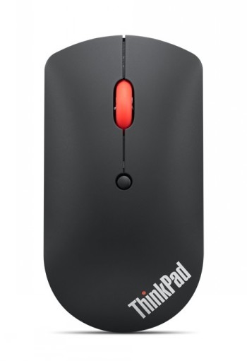 Lenovo - ThinkPad Bluetooth Silent Mouse - Wireless - Bluetooth 5.0 - Black - 1 year(s)