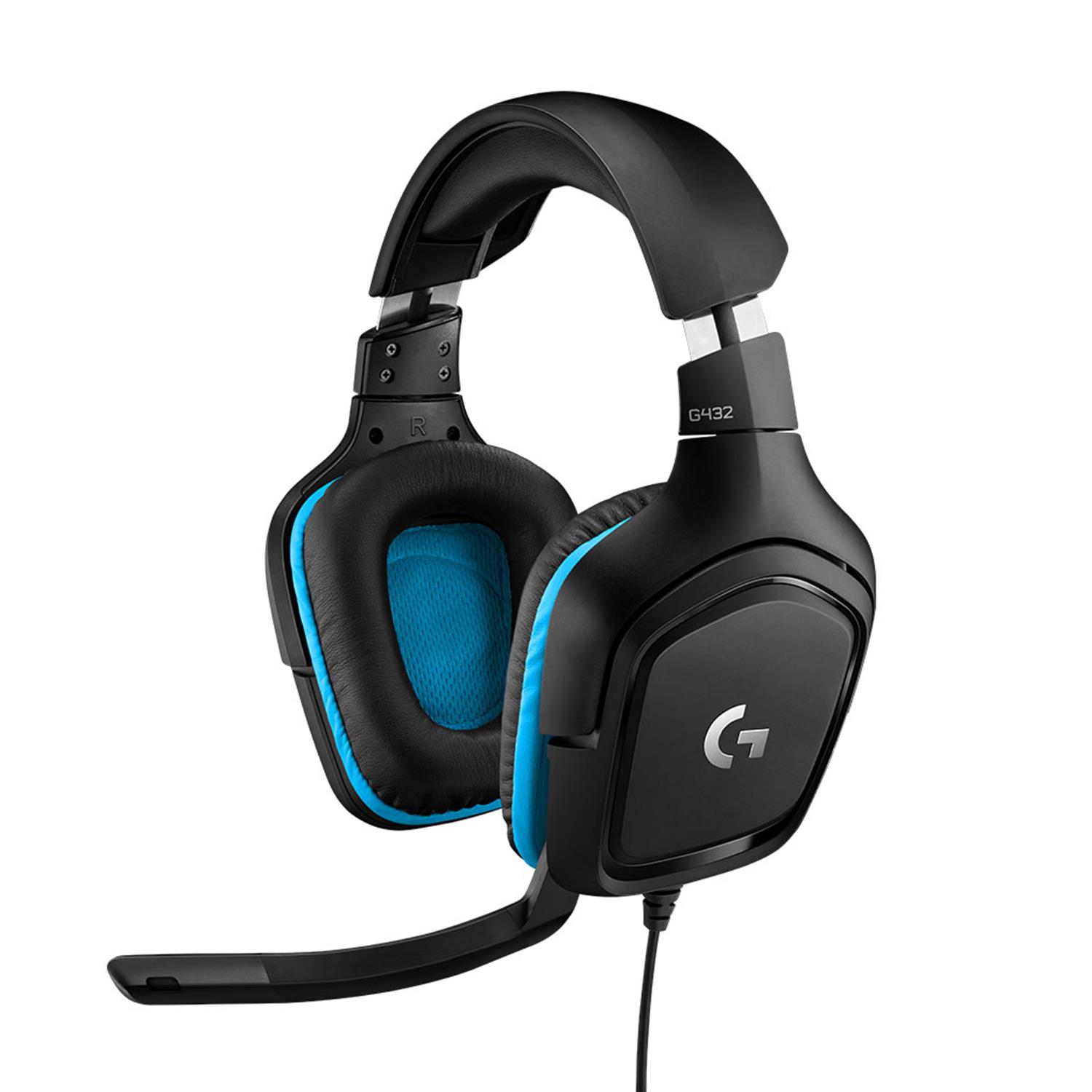 HEADSET GAMING G432/BLACK 981-000770 LOGITECH