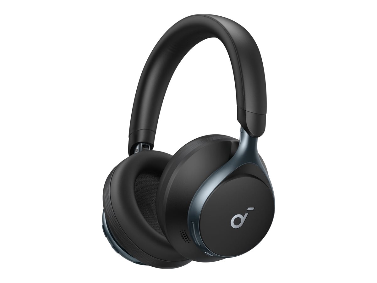 Anker Soundcore - Headphones - Space One - Bluetooth - Over-ear - Microphone - Jet Black
