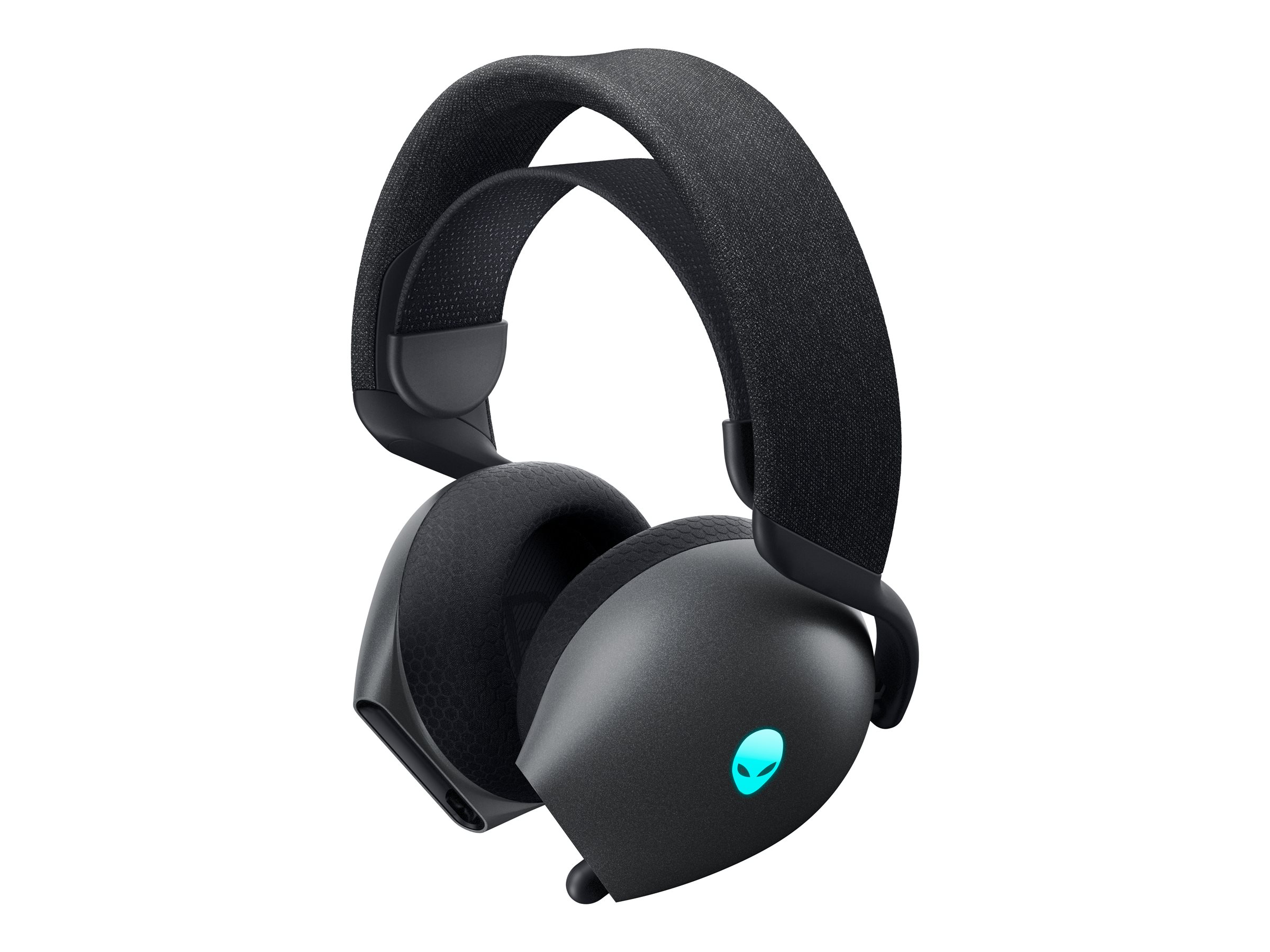 Dell Gaming Headset - Alienware Tri Mode AW725H - Bluetooth - Over-Ear - Microphone - Dark Side of the Moon - Noise canceling