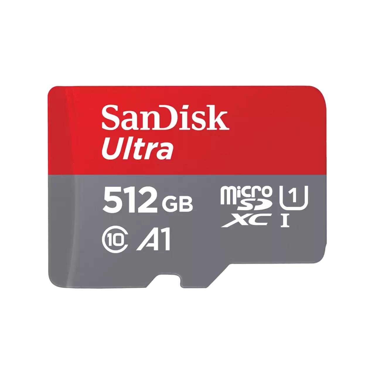 MEMORY MICRO SDXC 512GB UHS-I/W/A SDSQUAC-512G-GN6MA SANDISK