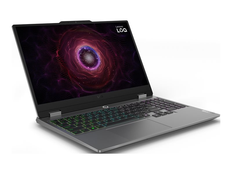 Lenovo LOQ 15AHP9 15.6 FHD AMD R7 7445HS/16GB/512GB/Nvidia GF RTX 4050 6GB/WIN11 Home/ENG Backlit kbd/Luna grey/2Y Warranty - Lenovo