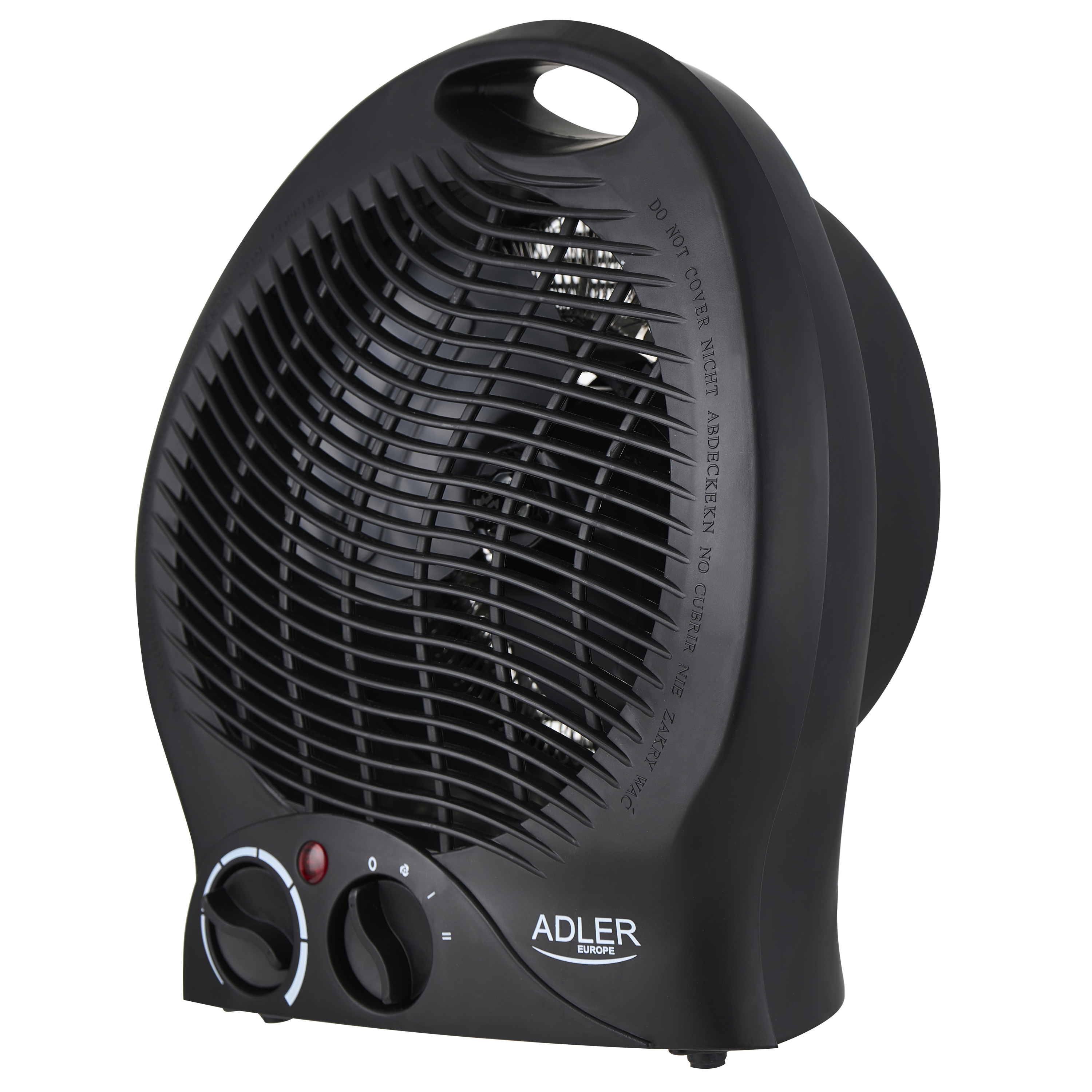 Adler Heater - AD 7761 - Fan Heater - 2000 W - Number of power levels 2 - Black
