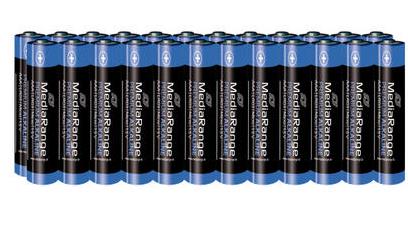 BATTERY ALKALINE AAA 1.5V/24PCS MRBAT103 MEDIARANGE