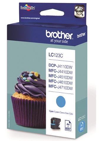 Brother LC123C - Ink Cartridge - Cyan