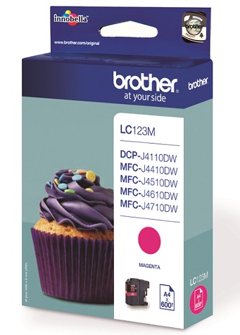 Brother LC123M - Ink Cartridge - Magenta