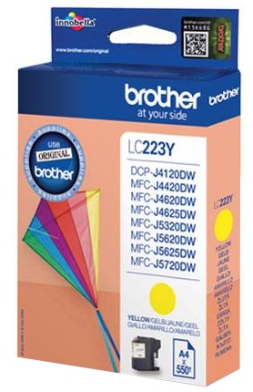 Brother LC-223Y - Ink Cartridge - Yellow