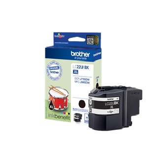 BROTHER LC-22UBK Ink cartridge black