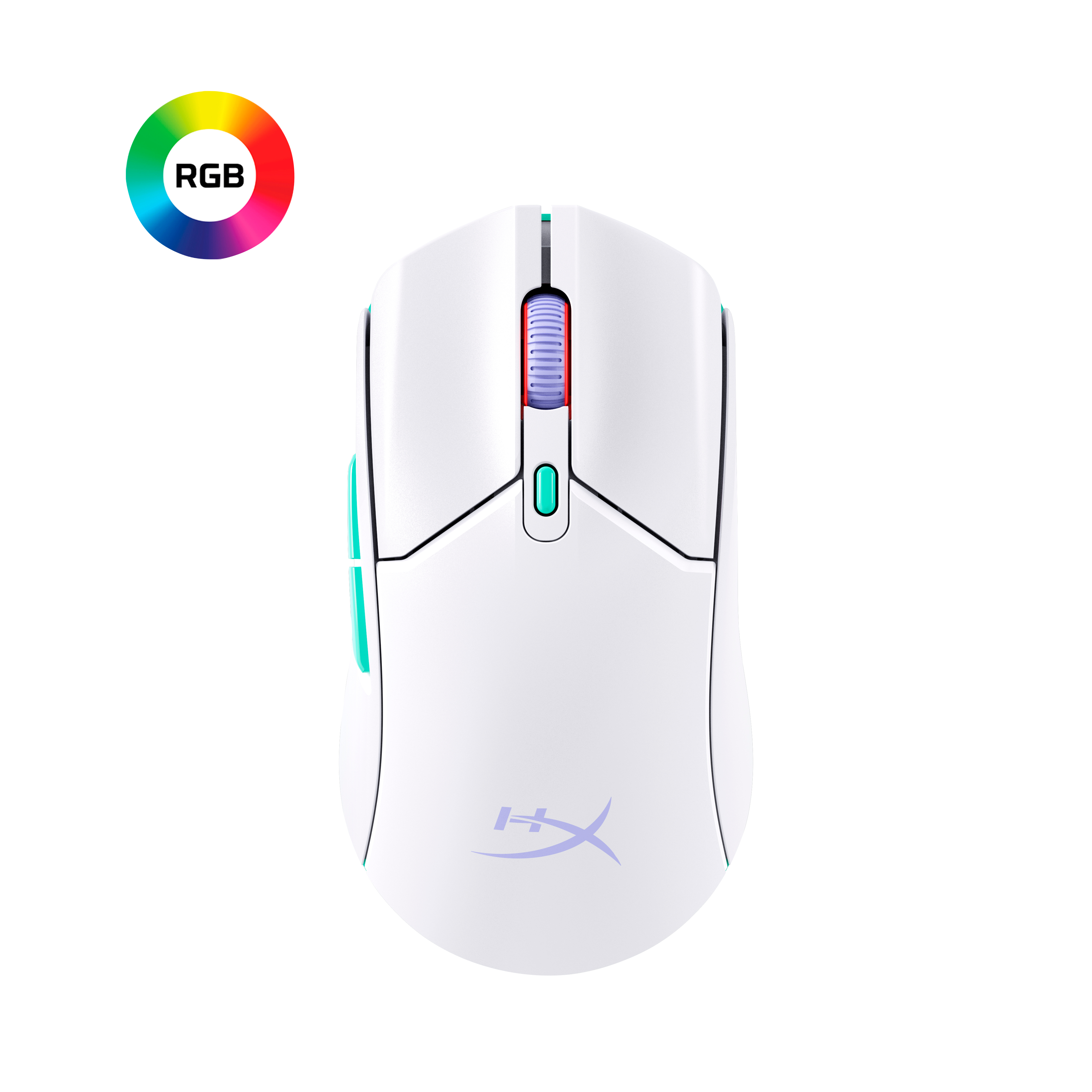 MOUSE USB OPTICAL HYPERX PF/HAS2 WL WHT 8R2E7AA HYPERX