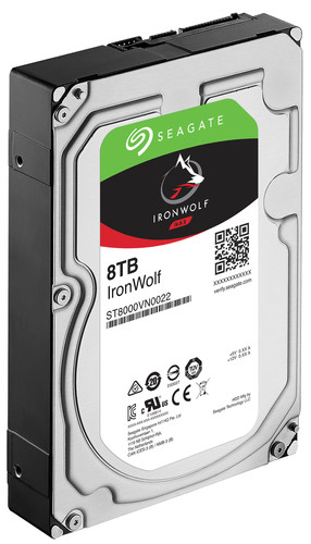 Seagate - NAS HDD - IronWolf 8TB ST8000VN004 - 7200 RPM - 8000 GB - HDD