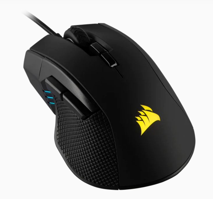Corsair - Gaming Mouse - IRONCLAW RGB FPS/MOBA - Gaming Mouse - Wired - Optical - Black - Yes